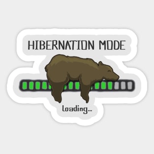 Loading Hibernation Mode Sticker